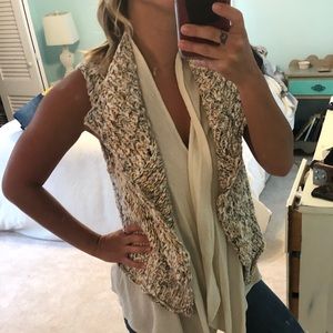 Anthropology Knit Sweater Vest size Small